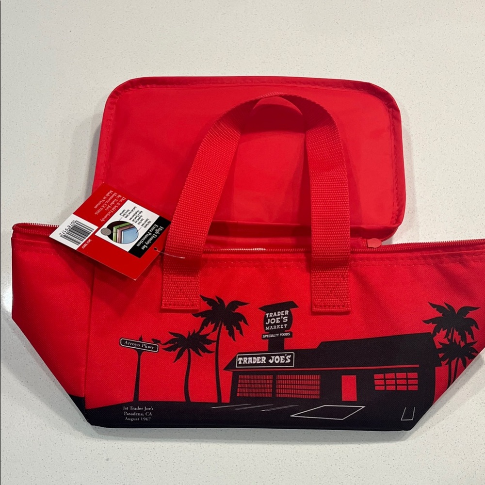 Trader Joe's Red Mini Insulated Bag